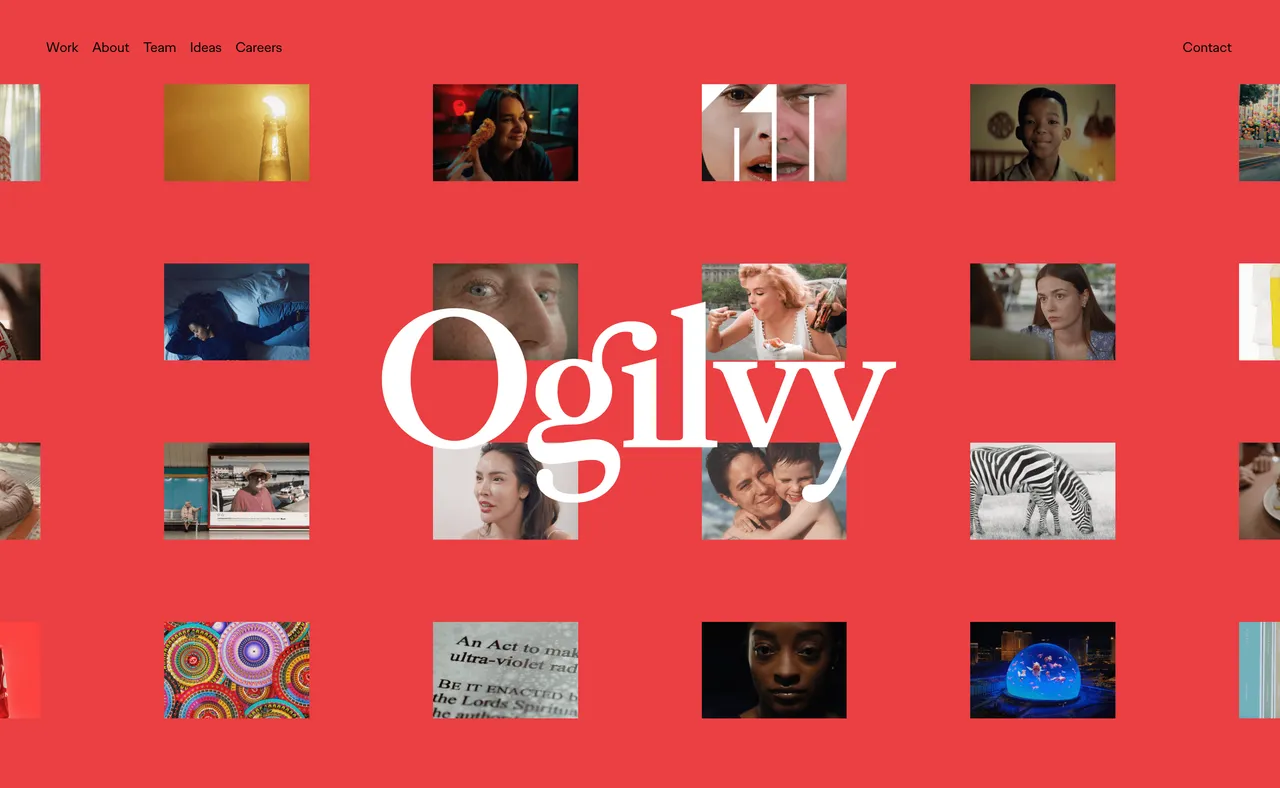 Brand example from Ogilvy showcasing social proof